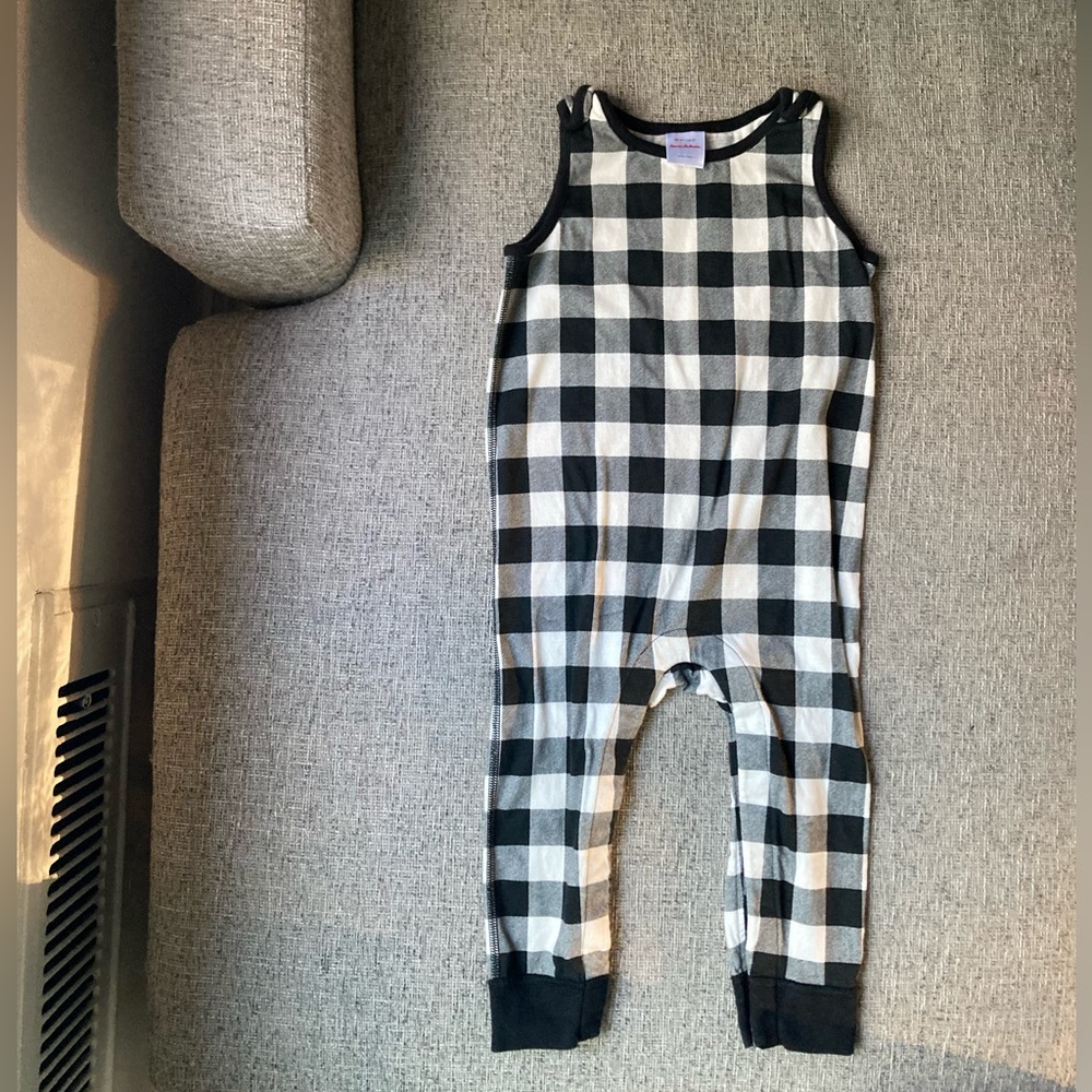 Hanna Anderrson Buffalo Plaid Cotton Overalls 🍁